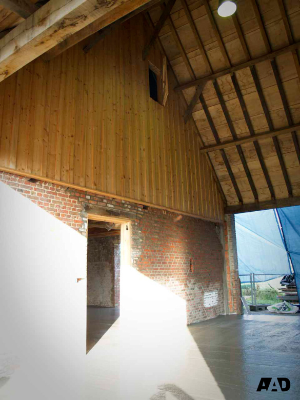 Renovatieproject traditioneel vakmanschap houten dakconstructie