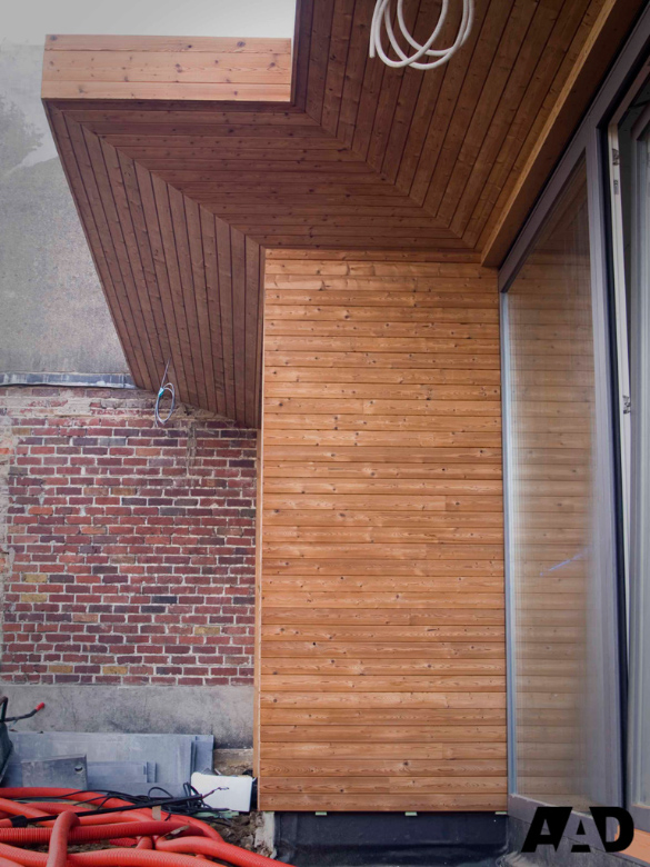 Duurzame houten gevelbekleding renovatie architectuur ontwerp