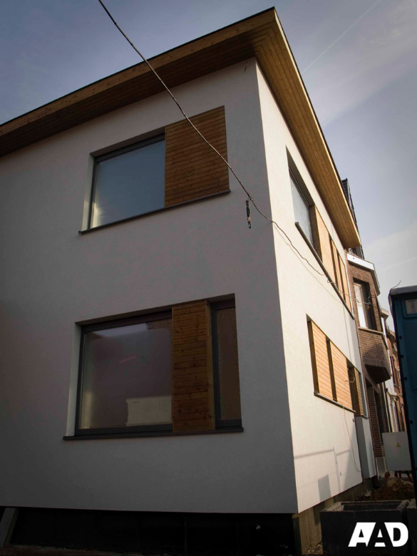 Duurzame houten gevelbekleding renovatie architectuur ontwerp