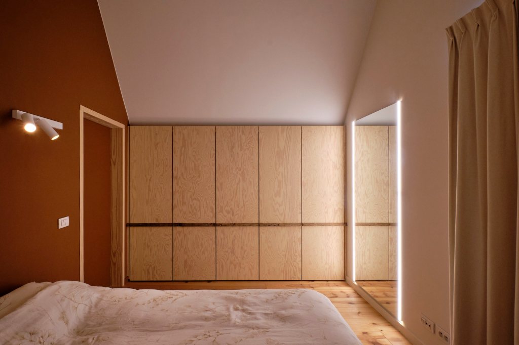 slaapkamer maatkasten Interieurarchitectuur 